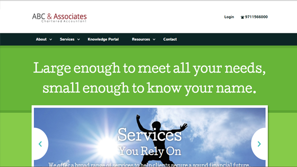 Taxapps Website Design 561